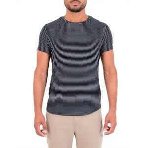 NEW MONFRERE dann shirt in navy stripe